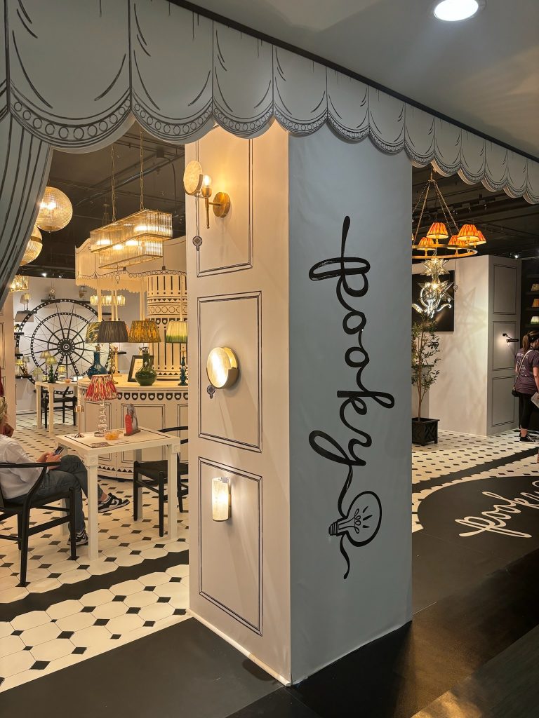 Entrance to the Pooky vignette at High Point Market